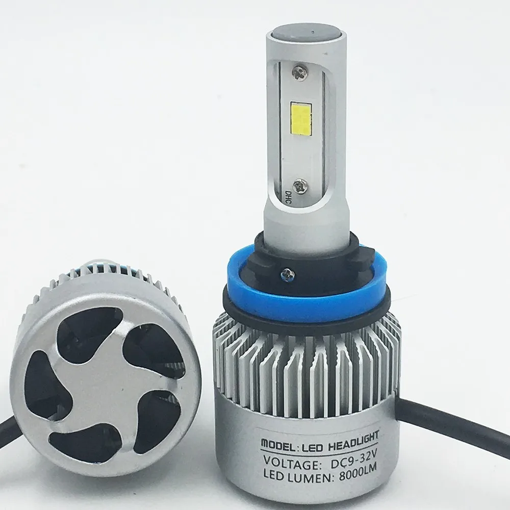 Светодиодная лампа для автомобиля 2X S2 H9 CSP 72 Вт 6500 лм люстра Nebbia K 24 В|led auto|24 vlampadina led