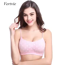 Vertvie горячая Распродажа хлопковый бюстгальтер брендовый сексуальный бюстгальтер для кормления оптовые продажи товаров для беременных женщин розовый черный горошек спортивные бюстгальтеры качество