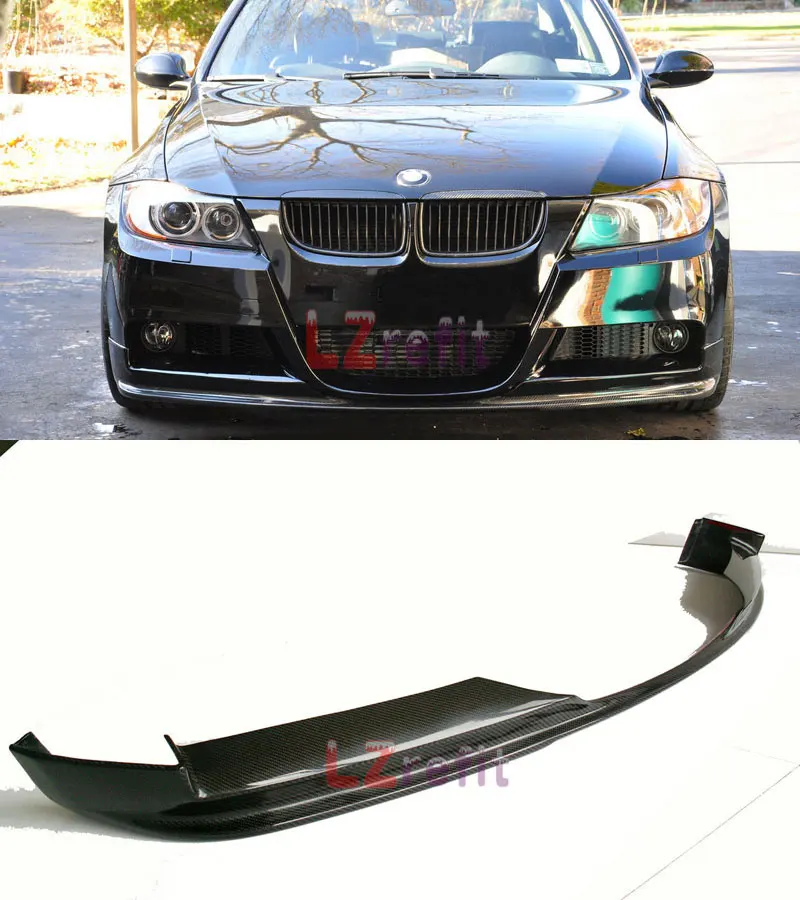 

3D TYPE Real CARBON FRONT BUMPER LIP SPOILER For BMW E90 3-Series M-TECH FRONT BUMPER