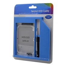 Новое поступление Пластик 9 мм 9,5 мм 2nd HDD Caddy 9,5 мм SATA 3,0 2," HDD, чехол-Корпус для ноутбука CD-DVD-ROM с розничной посылка