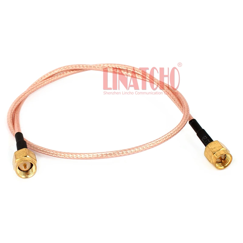 Коаксиальный кабель 30 см RG316 разъем SMA папа с двойным разъемом папа|connector rs232|connector