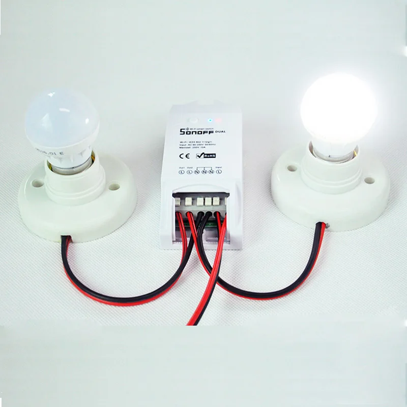 Беспроводной смарт выключатель Sonoff с поддержкой Wi Fi и таймером|home automation module|wifi