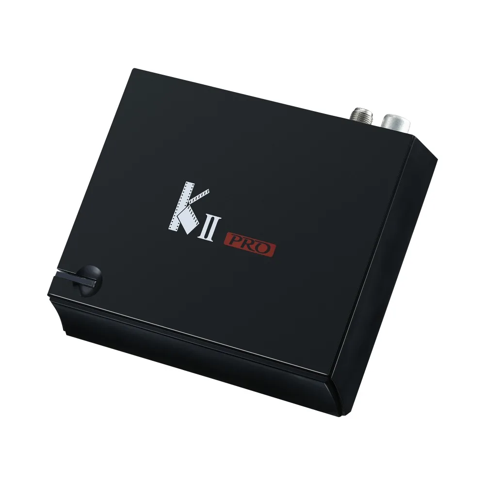 KII PRO Спутниковый ресивер+ 1 год CCcam Cline 2 ГБ/16 ГБ Гибридный Android 7,1 tv Box DVB-T2 DVB-S2 Amlogic S905D BT4.0 двойной WiFi