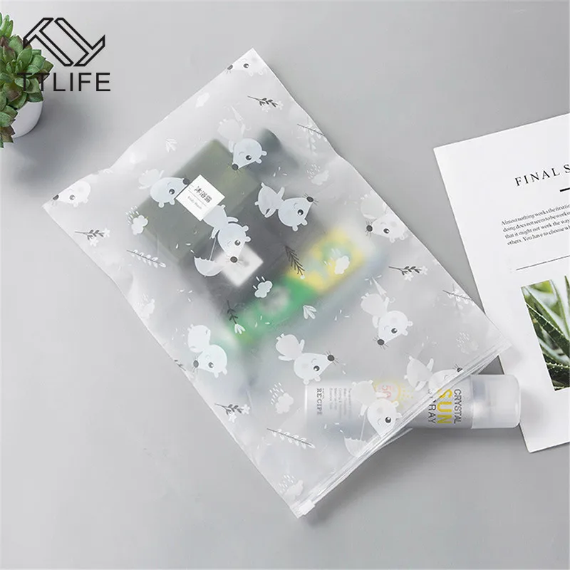 Прозрачная косметичка TTLIFE PEVA в виде мультяшной мышки животного Женский