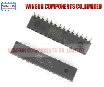 

100PCS ATMEGA8A-PU DIP ATMEL ATMEGA8A ATMEGA8-PU DIP20 Programmable Flash