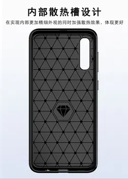 

300pcs Case for Samsung Galaxy A10 A20 A30 A40 A50 A70 Silicone Soft TPU Brushed Carbon Fiber Texture Cover