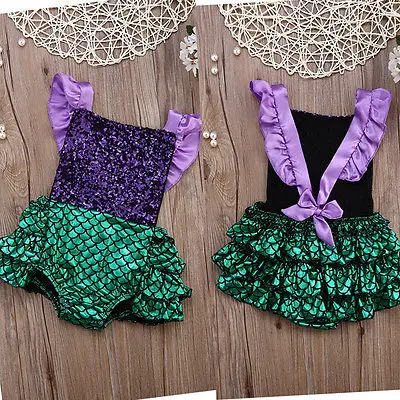 الرضع طفلة الترتر حورية البحر سباحة داخلية بحر من قطعة الكشكشة عارية الذراعين خليط sunsuit السباحة المايوه الرضع طفلة الترتر حورية البحر سباحة داخلية بحر من قطعة الكشكشة عارية الذراعين خليط sunsuit السباحة المايوه