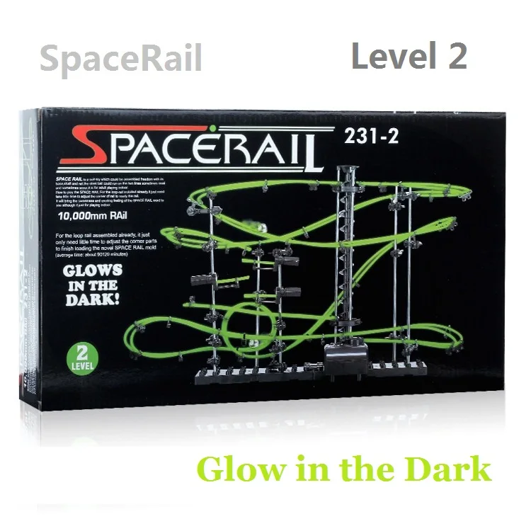 Dark светильник SpaceRail классический Уровень 2 (#231 2G) светится в темноте американская