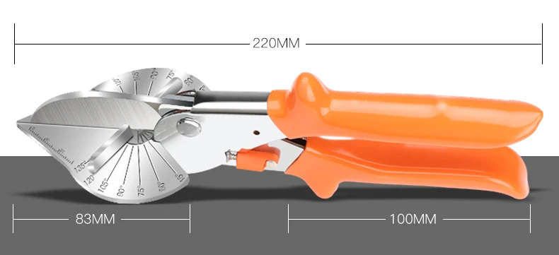 AIRAJ 45 до 135 градусов угол сдвига, ПВХ PE PPR пластиковые Скошенные ручные ножницы, /старый немногофункциональный торцовочный инструмент