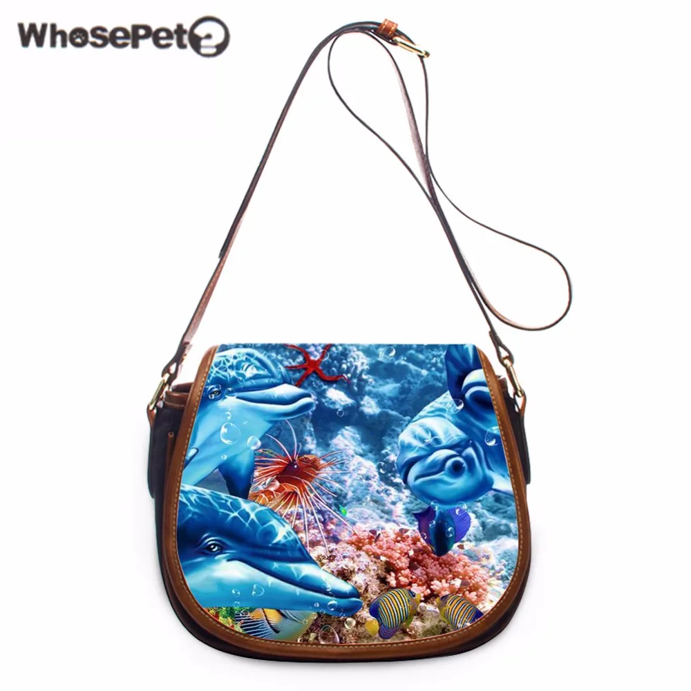 

WHOSEPET Blue Women Messenger Bags Lady Top-Handle Bags Cross Body Purse Women Leisure Sling Bag Small Bolsas femininas Fashion