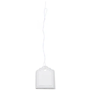 

Pack Label Tie String Price Tag Jewelry Display 23x17mm HOT