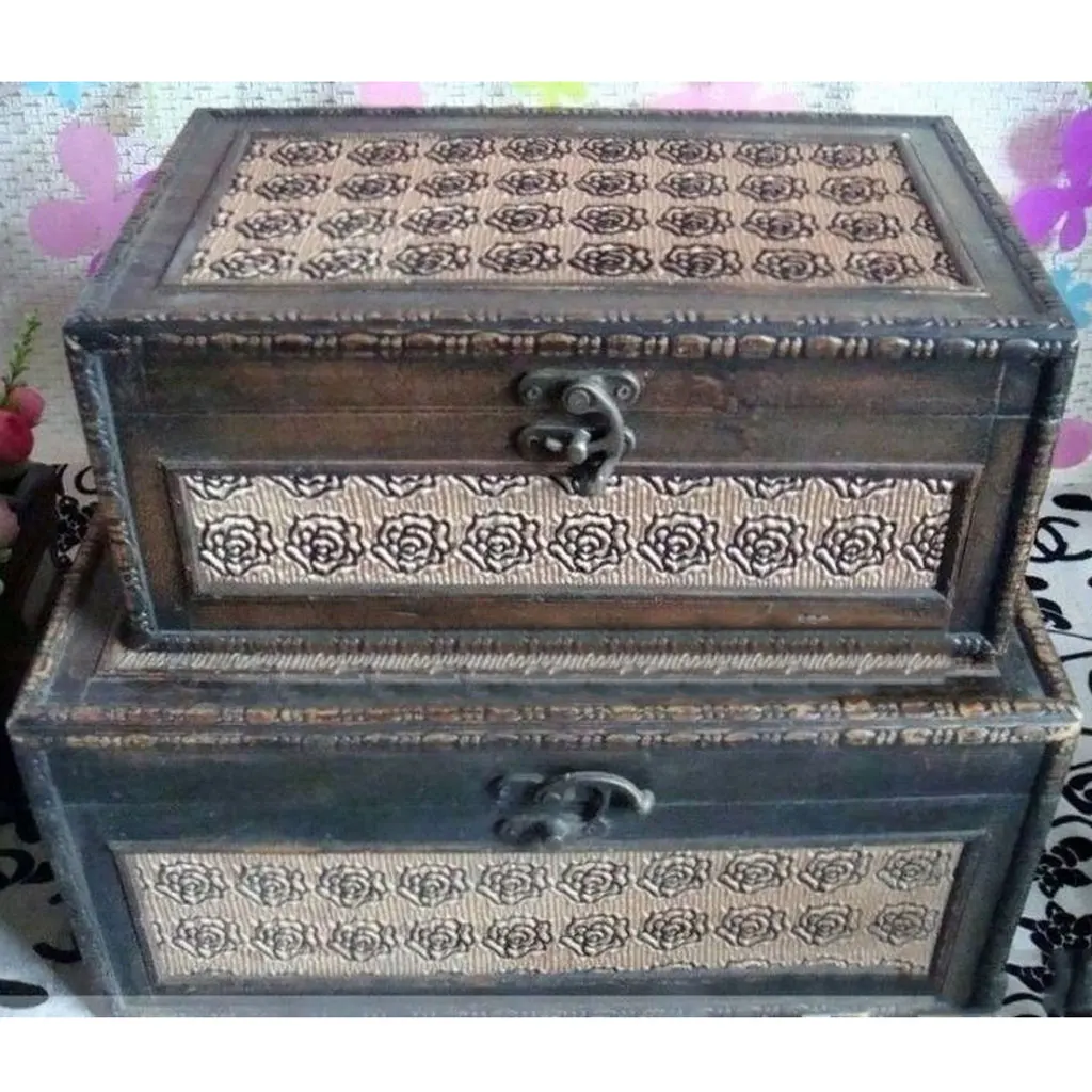 10 Sets Swing Lock Swing Bag Clasps Box Latch Closure Chest Hook With Screws for Toolbox Jewelry Box Necklace Case