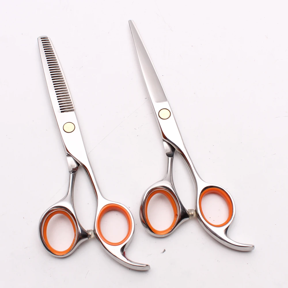 

5.5" 6" JP Customized Logo Professional Hairdressing Scissors Barber Shears Cutting Shears Thinning Scissors Hair Scissors C1008