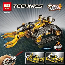 LEPIN 20008 technic series remote contro lthe bulldozer Model Assembling Building block Bricks kis Compatible with 42030