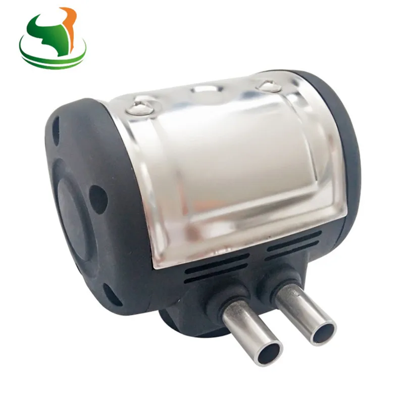 

L80 Pneumatic Pulsator with 2 Stainless Steel Connectors for Cow Milker Milking Machine Adjustable Pulsation