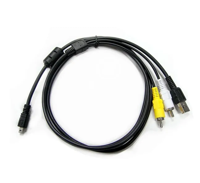1.5m 5ft 8 Pin USB AV Digital Camera data Cable for Nikon
