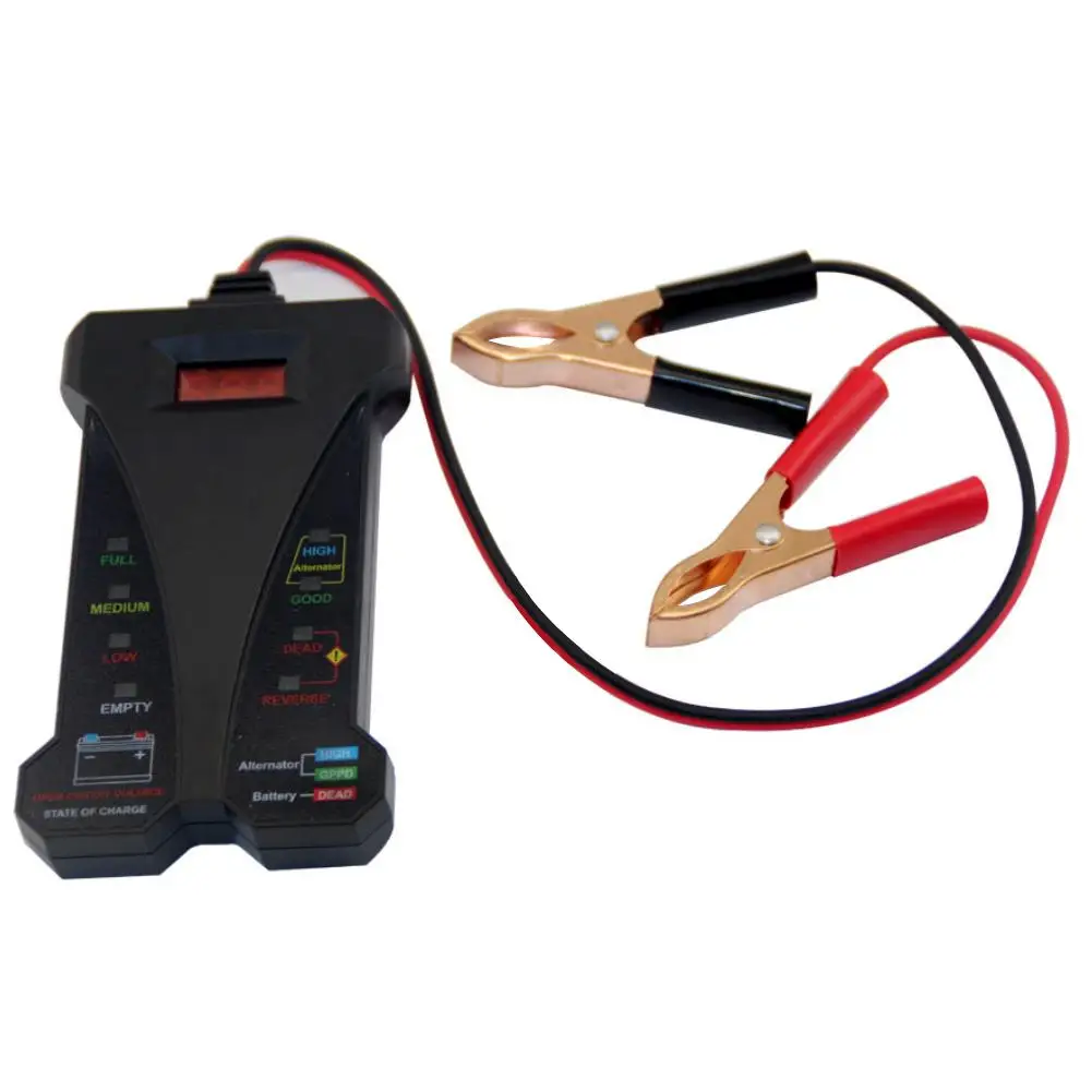 

Car Digital Battery Tester Voltmeter Charging System Professional Analyzer Tool