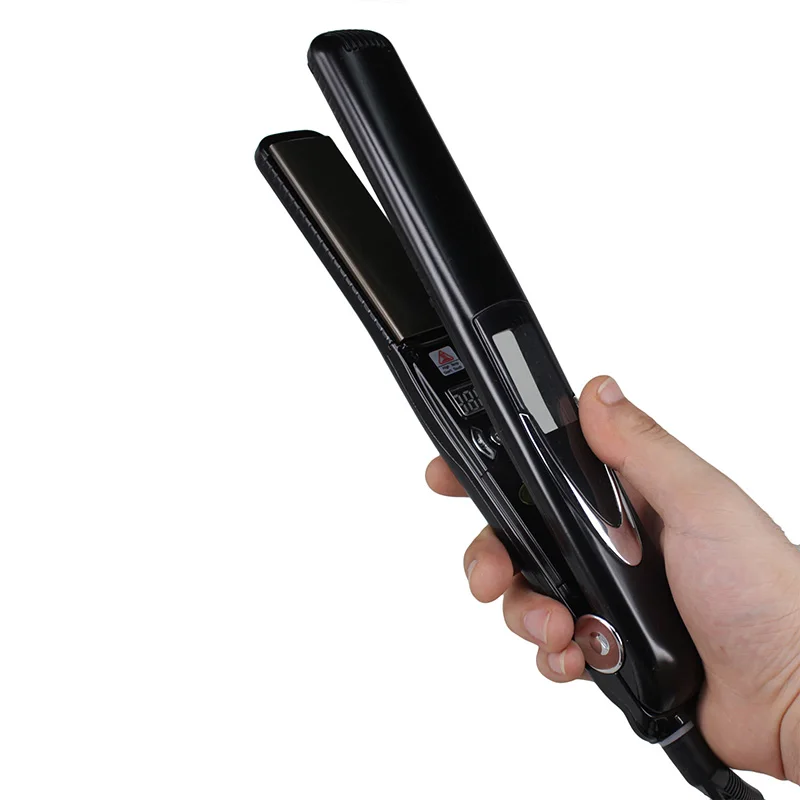 Ferro de Cabelo Rucha Sloshing Profissional Titânio Queratina Vibrar Massagem Plana Ferro 470f Rápido Aquecimento Alisador Cabelo 5 Rucha sloshing profissional ferro de cabelo titânio