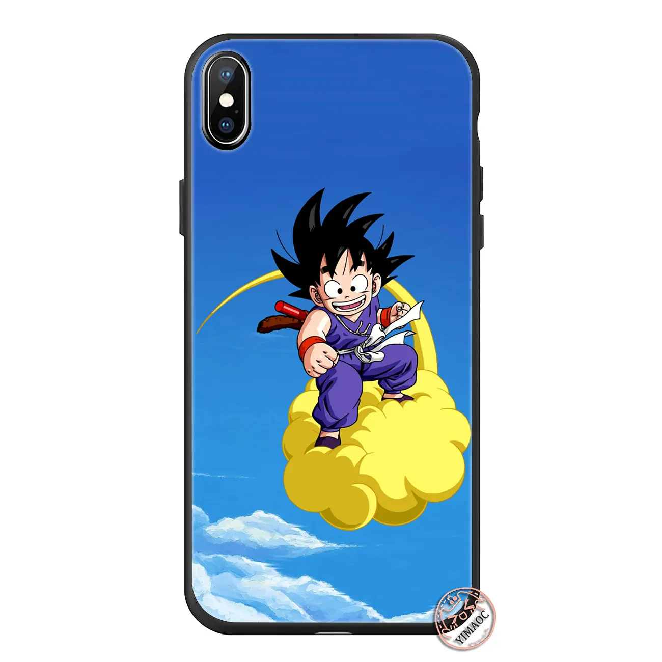 YIMAOC Dragon Ball z Goku Мягкий силиконовый чехол для телефона iPhone 11 Pro XS Max XR X 6 6S 7 8 Plus 5 5S SE 10 TPU черный чехол - Цвет: 9