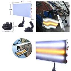 PDR инструменты RE светодиодный свет Paintless Дент Ремонт градом удаления 3 полоски кузова автомобиля лампа
