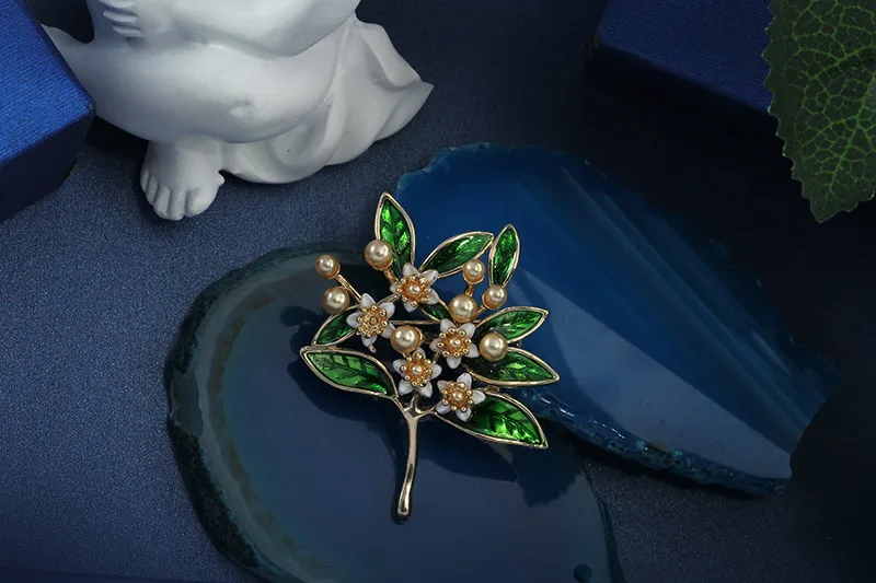 7 стилей высокого качества Модные полудрагоценный камень зеленый халцедон Пион Форма Цветка, брошь на шпильке, для женщин украшения в подарок паре