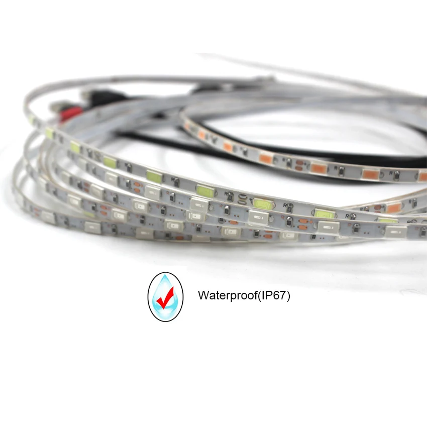 IKVVT 5V USB SMD 5730 5630 Светодиодная лента узкая для ТВ/компьютера Гибкая Диодная Высокая