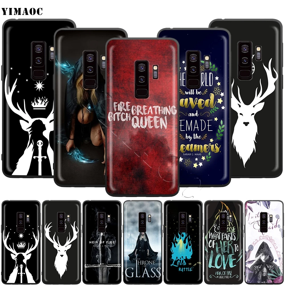 

YIMAOC Throne Of Glass Case for Samsung Galaxy A7 A8 A9 S10 J6 Plus A10 A20 A30 A40 A50 A60 A70 M10 M20 M30 M40