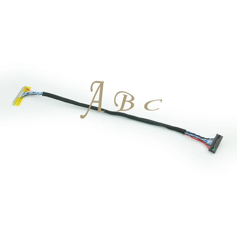 

Wholesale 10 Pieces FIX-30P-S6 FIX 30Pins S6 Single 1ch 6bit LVDS Cable for 13.3 - 15.6 Inches JAE FI-XB30SL-HF10 LCD Panel