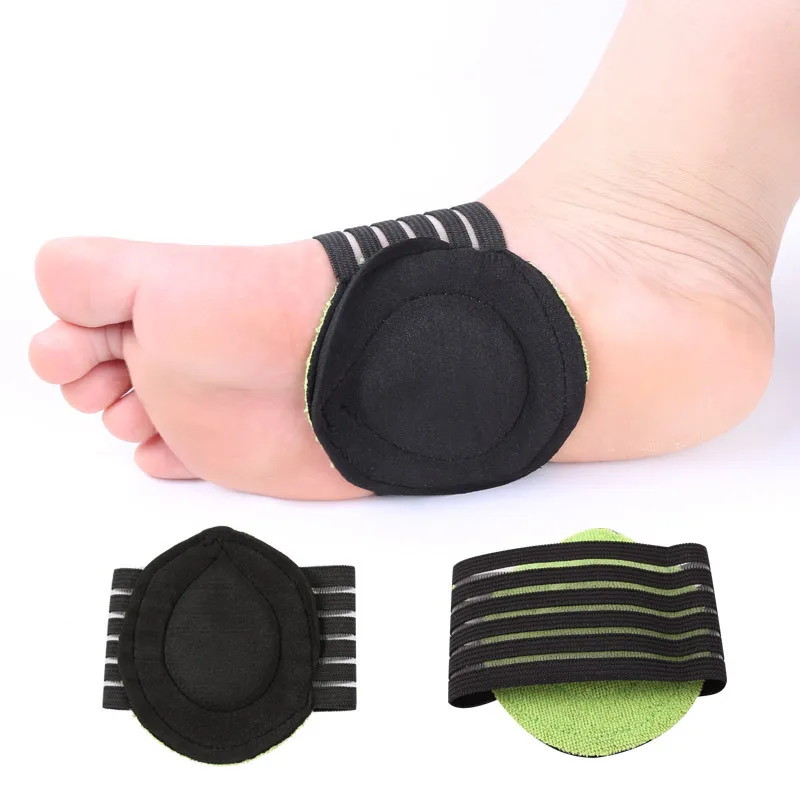 

1Pair Hot Thin Correct Flat Foot Arch Support Orthopedic Insoles Feet Care Breathable Shoes Pad Half Shoe Insoles For Women Men