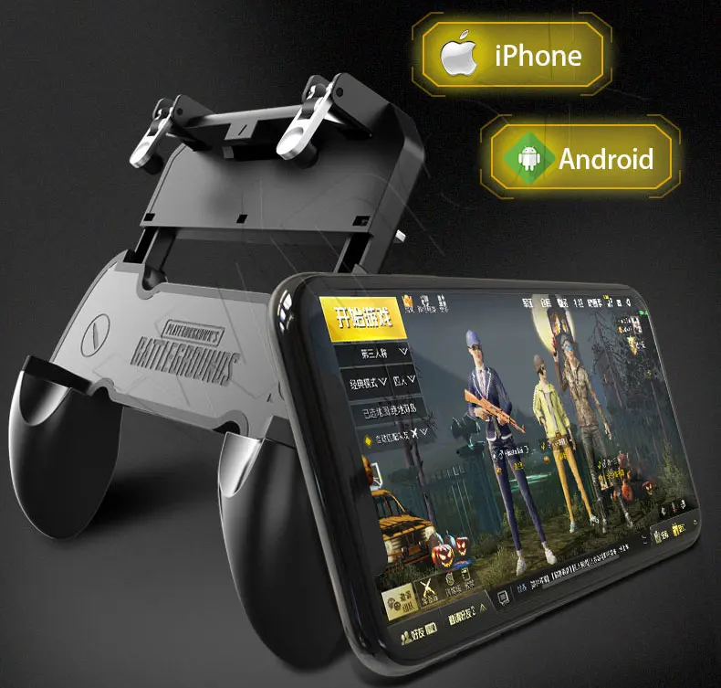 Winex 2 in 1 pubg   Ʈѷ joypad   е ̽ƽ Ʈ l1 r1 shoot aim button w10 for iphone