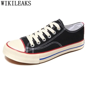 

Black Shoes Canvas Shoes Men Fashion Mens Shoes Casual Footwear Men Comfort Zapatillas Hombre Chaussure Homme Erkek Ayakkabı