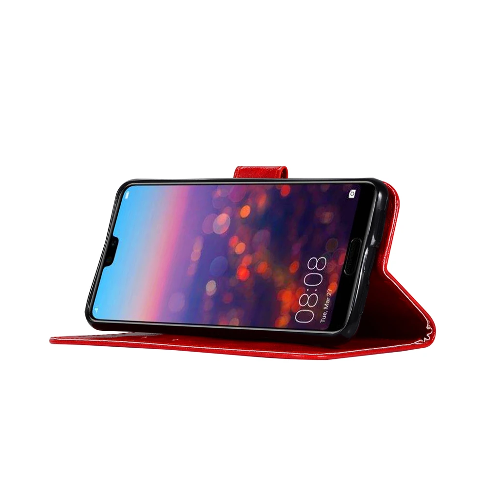 Модный чехол кошелек для Huawei P20 /P20 Pro Lite /Nova 3E телефона с подставкой