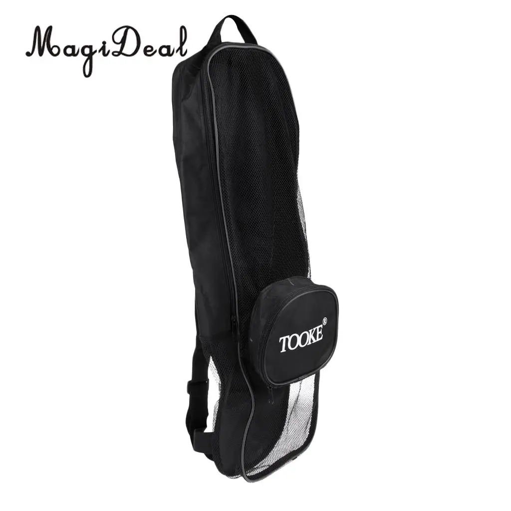 MagiDeal 1Pc Scuba Diving Snorkeling Gear Bag Mesh Travel Backpack for Mask Fins Snorkel