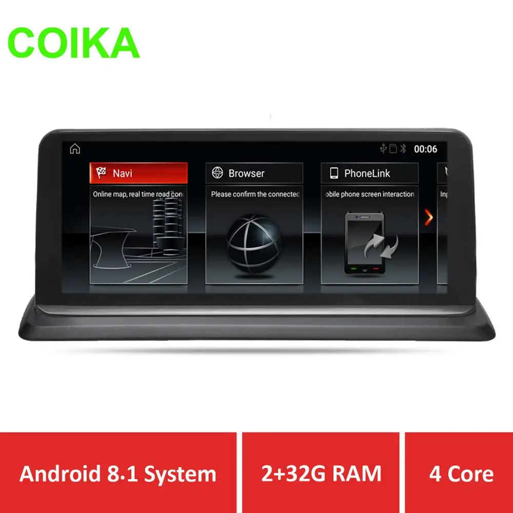 

COIKA 10.25" Android 9.0 System Car GPS Navi Player For BMW E87 E81 E82 E88 Multimedia Stereo WIFI Google Radio 2+32G RAM IPS