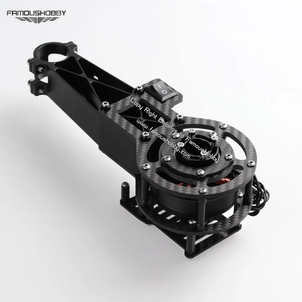 

Famoushobby MV081 Free shipping by DHL/Fedex + 5208H-180T Y motor cage/Y Axes System for GH4 and EOS 5D3 Gimbal with 5208