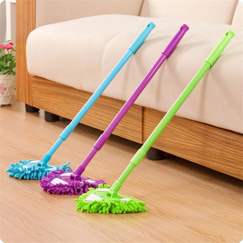 New creative can be rotated chenille mop small mop children adults can