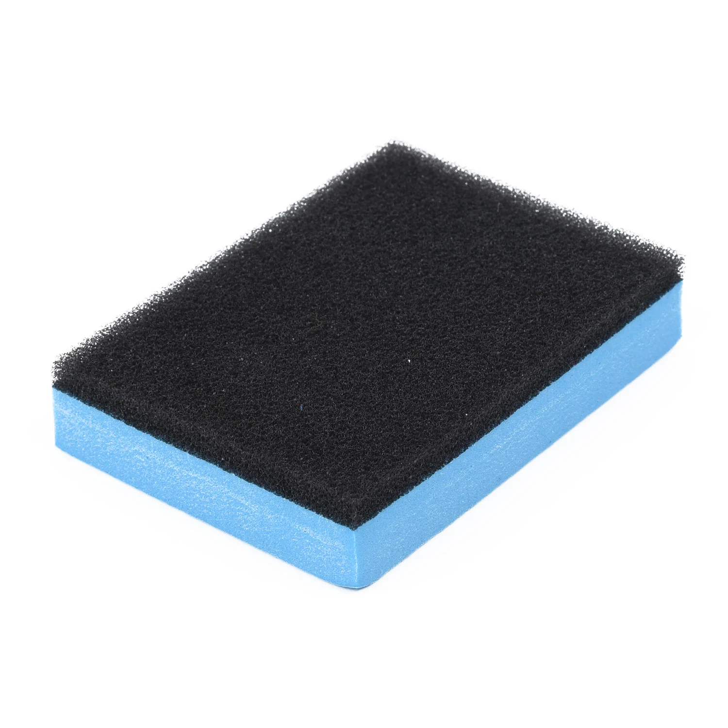 2 шт. губки 7,5*5*1,5 см синий+ черный эва высокой плотности+ мягкая губка Высококачественная часть подходит для очистки автомобиля керамическое покрытие