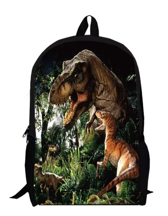 13 дюймов динозавр рюкзак Pre-K Школьные сумки мешок детей мультфильм животных парк для мужчин и женщин изготовление под заказ - Цвет: 14