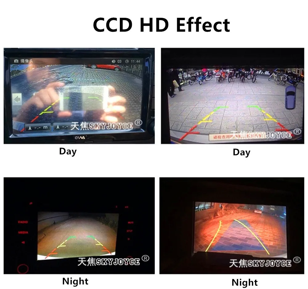 DC12 DC24V Car Parking Camera rearview IR Nightvision Waterproof Rear View Camera With 15M RCA Video Cable Bus Truck Camera 24V (1)