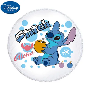 

Stitch Cute Cartoon Microfiber Beach Towel Blanket Swimming BathTowel Adult Children Gift Vacation Yoga Mat 150X150CM