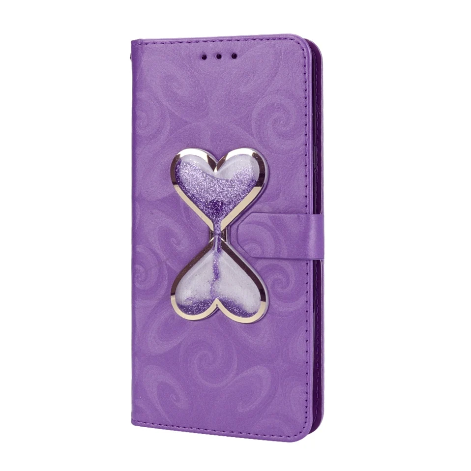 Flip Case For LG G7 Coque K10 K8 2018 Card Holder Quicksand Glitter Leather Case For LG K10 K8 2018 G7 Cover G 7 K 10 8 Cases    (3)