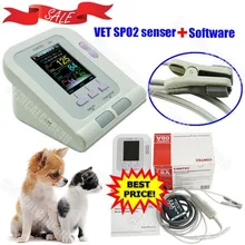 conteco8a-vet электронные цифровые крови spo2 Давление CE FDA ветеринар Spo2 зонд+ ветеринар манжеты ЖК-дисплей Экран