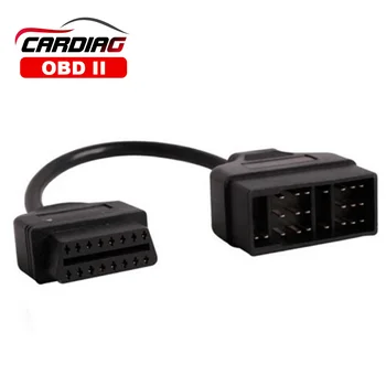 

For Toyota 22 Pin to 16 Pin OBD OBD2 Adapter Cable lead diagnostic interface 22pin OBDII extension cable free shipping