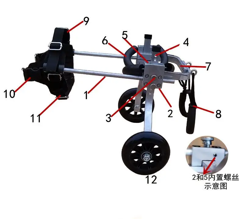 Чертежи инвалидной коляски для собаки