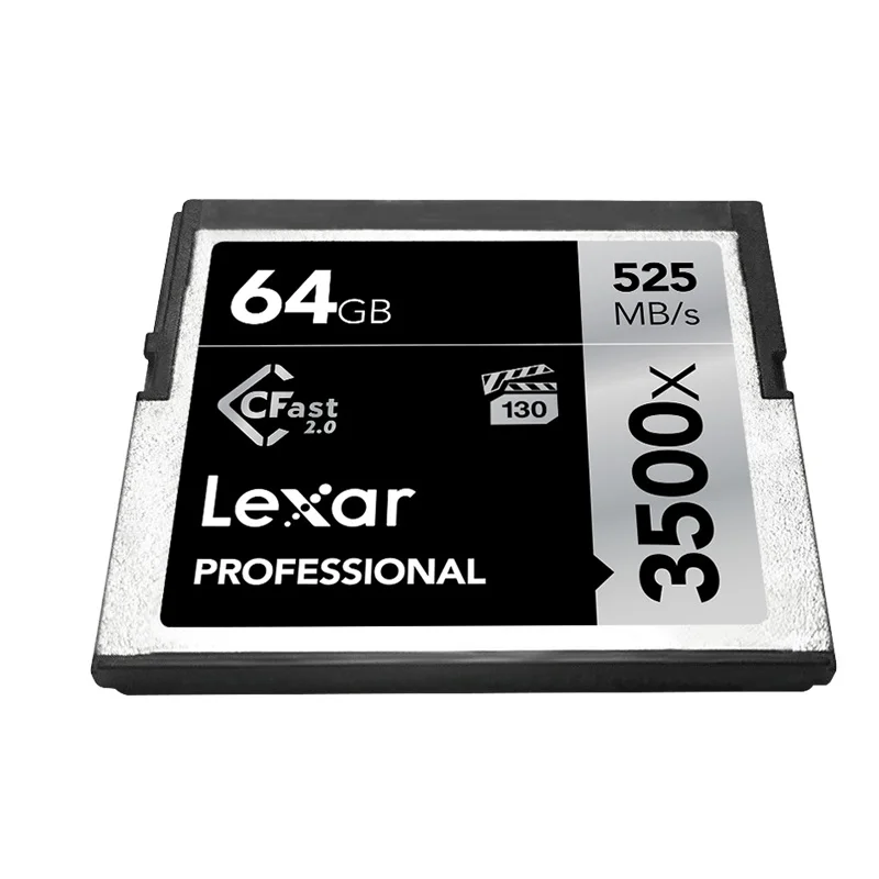Lexar Professional CF Memory Flash card 64GB 3500x 525MB s CFast 2 0 SD Card cartao 4