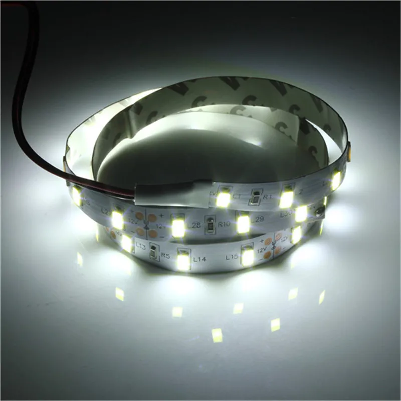

25CM 50CM 3528 5050 5630 SMD Non Waterproof LED Strip Light Flexible Case For PC Computer DIY DC12V