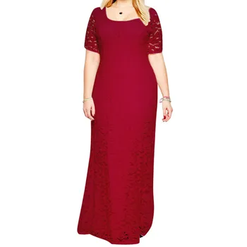 

7XL 7XL 8XL 8XL Elegant Nice Dresses For Lady Large Size Slim Dress Short-sleeved Sheath Dress Evening Party For Women