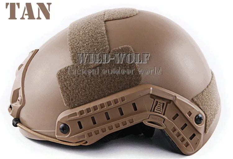 Новое поступление прочный военный тактический страйкбол Emerson MH простой тип Быстрый шлем велосипедные порты защитный шлем