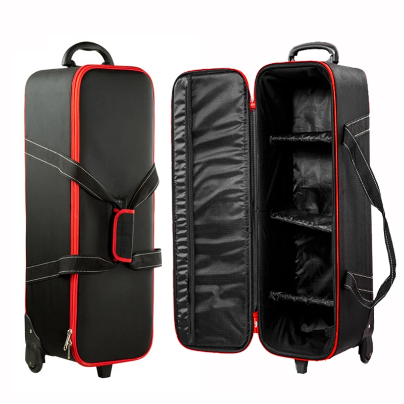 

Studio CB-04 Studio Flash Light Strobe Case Lighting Stand Softbox Kit Carrying Bag for DE300 DE400 SK300 SK400 E300 E250