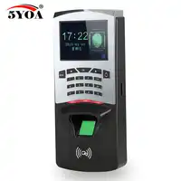 5YOA Fingerprint Password Key Lock Access Control Machine Biometric Electronic Door Lock RFID Reader Scanner System
